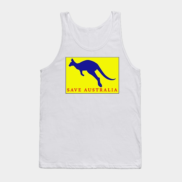 Save Australia Tank Top by psninetynine